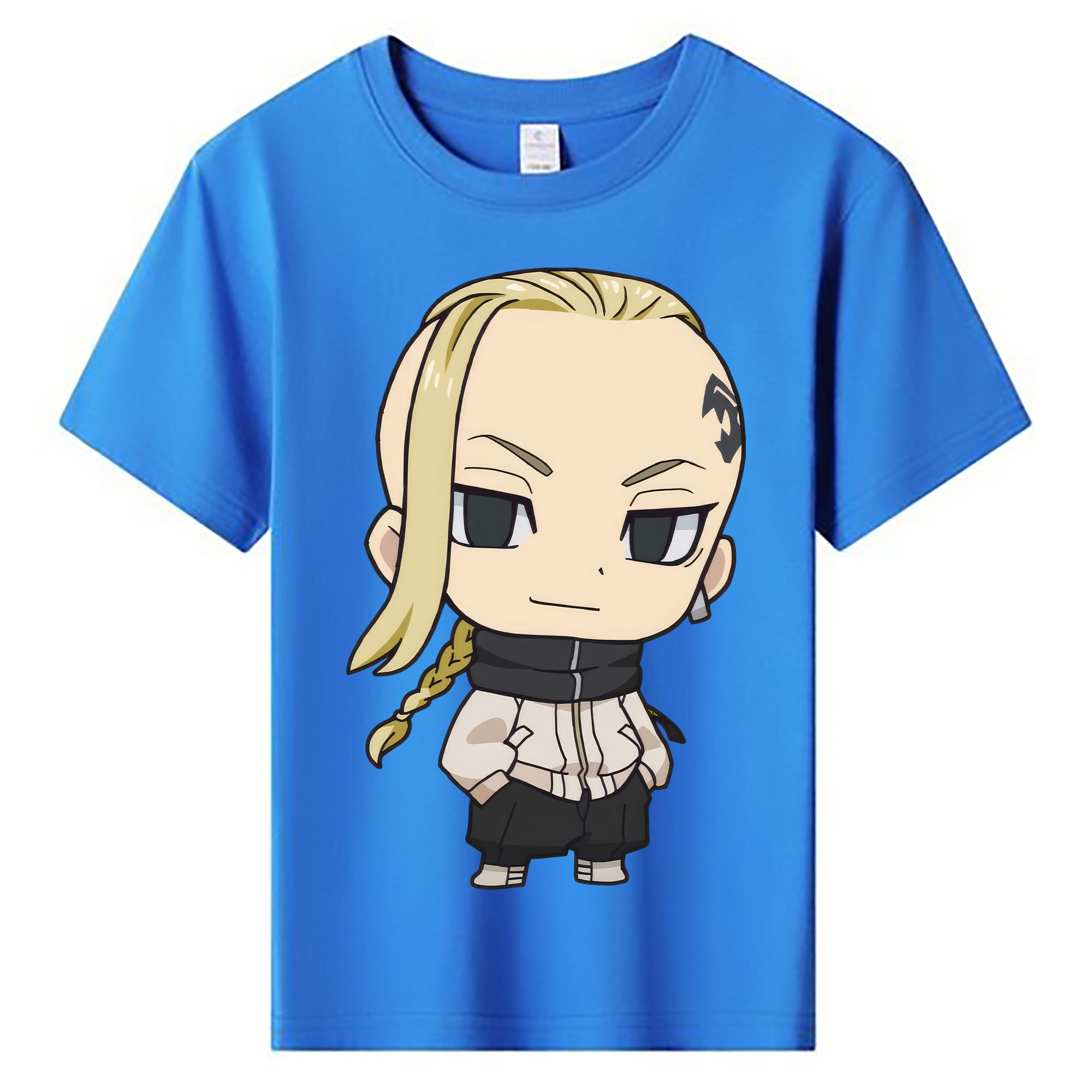 （画像用） 東京リベンジャーズ Tokyo Revengers 綿100％キッズTシャツ（フロントプリント）